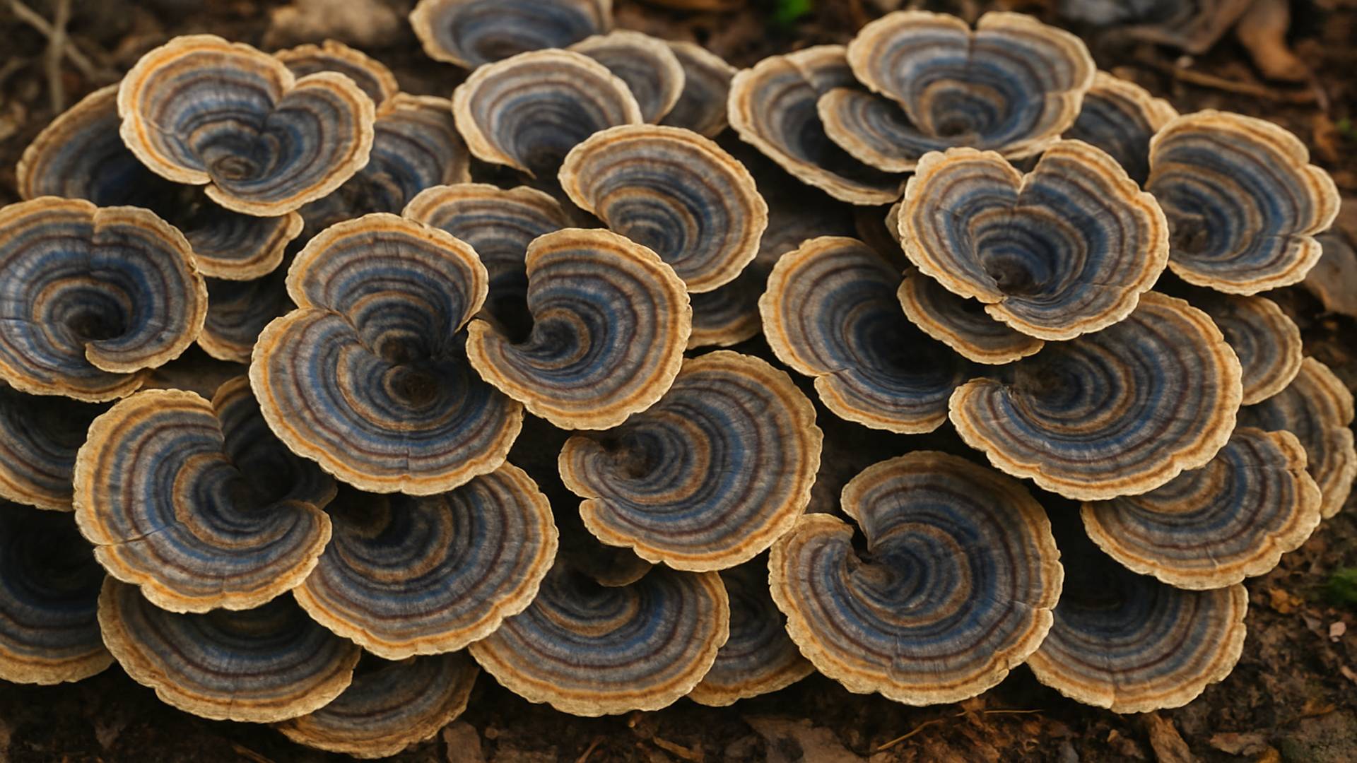 Turkey Tail – Trametes versicolor