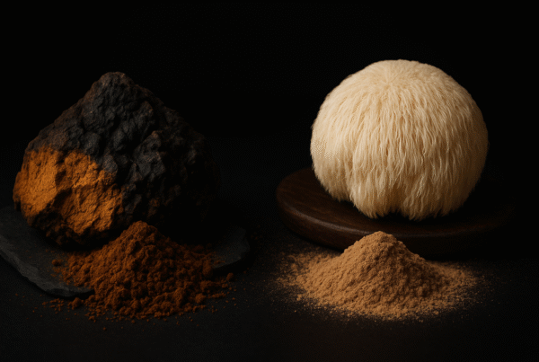 dried mushroom powder