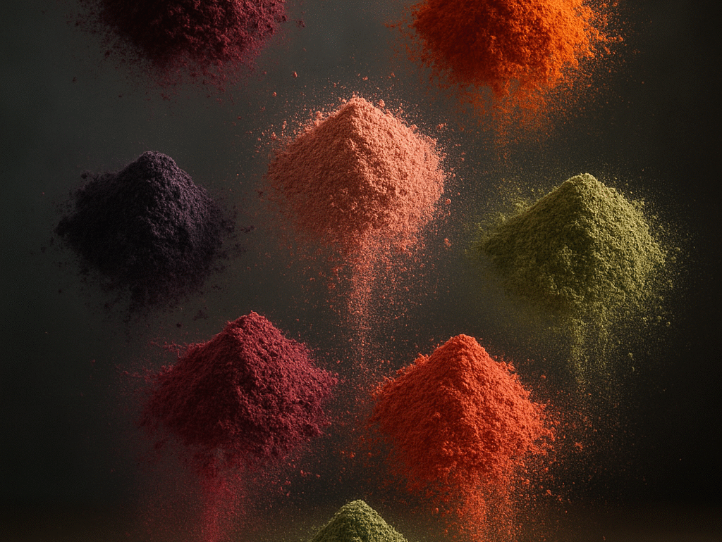Dried berry powder