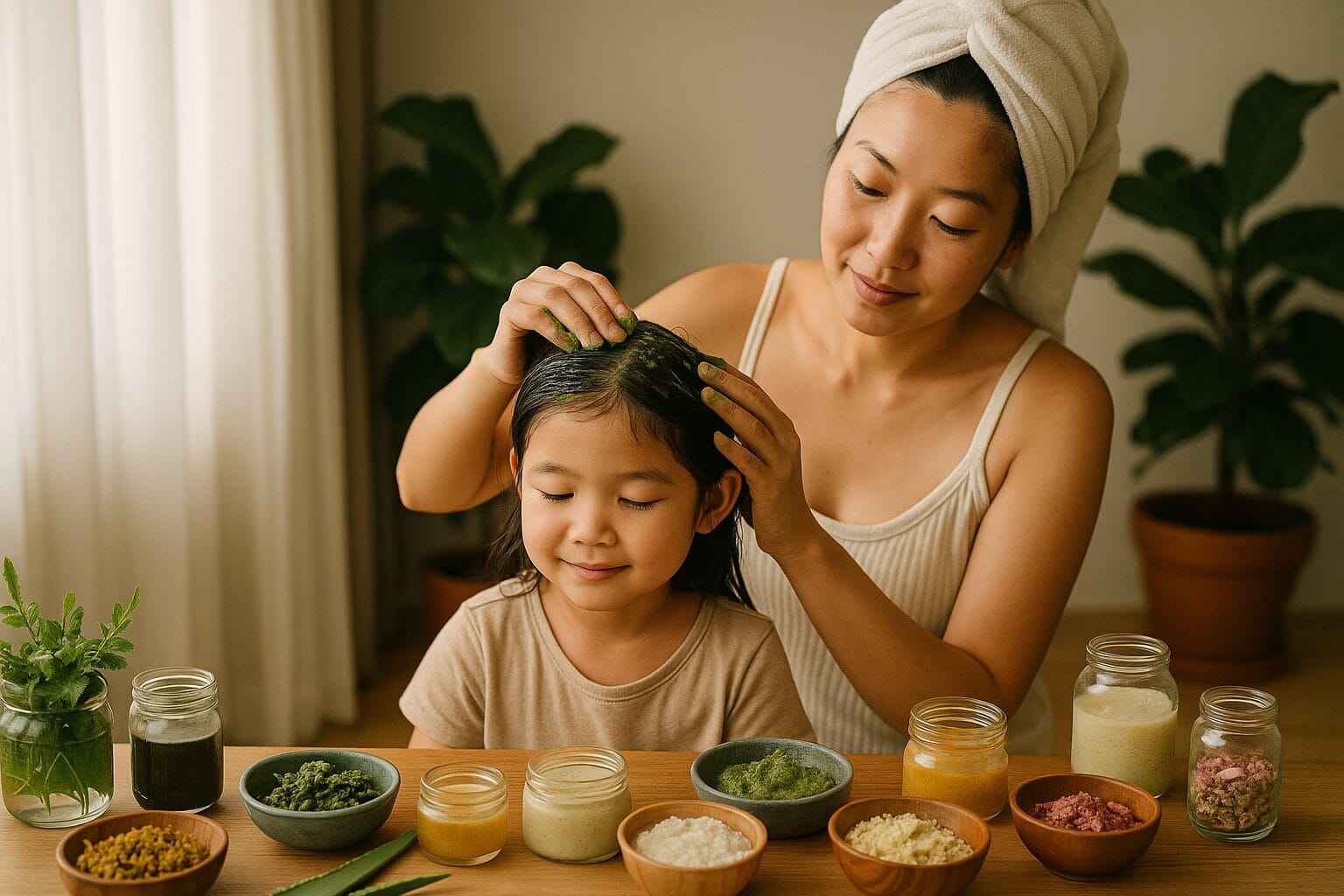 A Natural Guide to Healthy, Shiny Hair